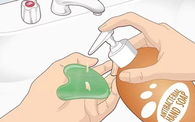 how to clean your gua sha