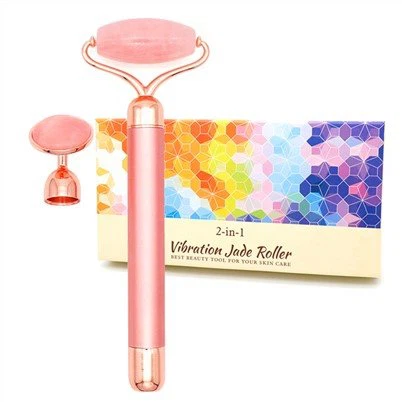 2 1 elektriskā masāžas sejas veltnis