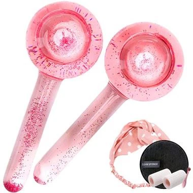 2GAB sejas stikla globusu komplekts sejas kopšanai