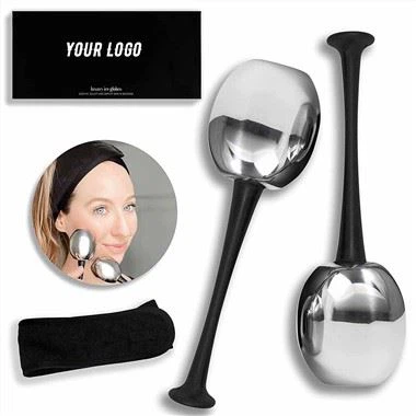 Cryo nūjas ledus globusi sejai