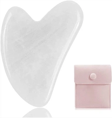 Jade gua sha akmeņu masāžas nokasīšana