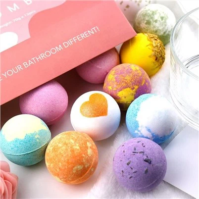 C vitamīna vannas bumbas