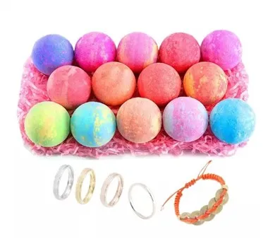 Dabiska vannas bumba ar gredzenu vīriešiem