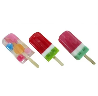 Popsicle formas ar rokām darinātas ziepes
