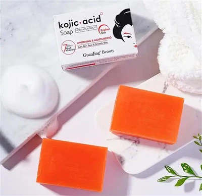 Kojīnskābes balināšanas ziepes