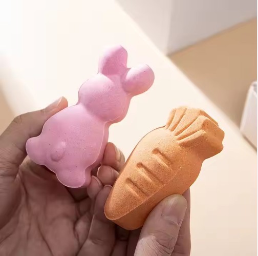 Private Label Easter Bunny Egg Bath Bombs Gift Set