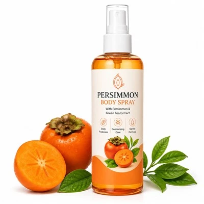 Private Label Persimmon dezodorējošs ķermeņa aerosols